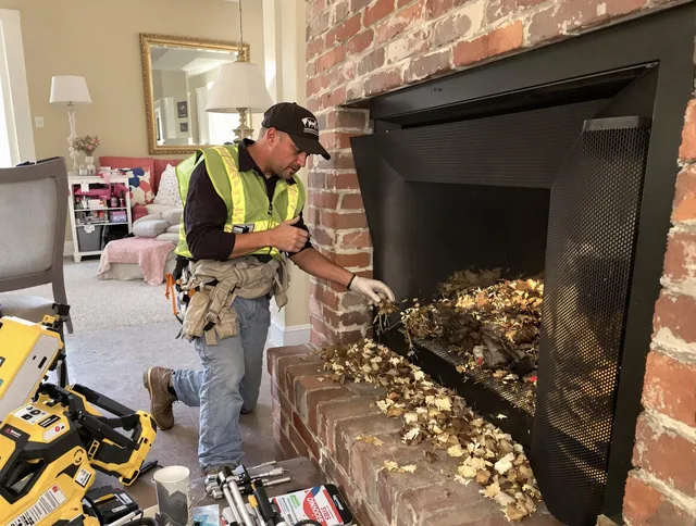 Safe screening installation by East Lyme Chimney Sweep in East Lyme, CT