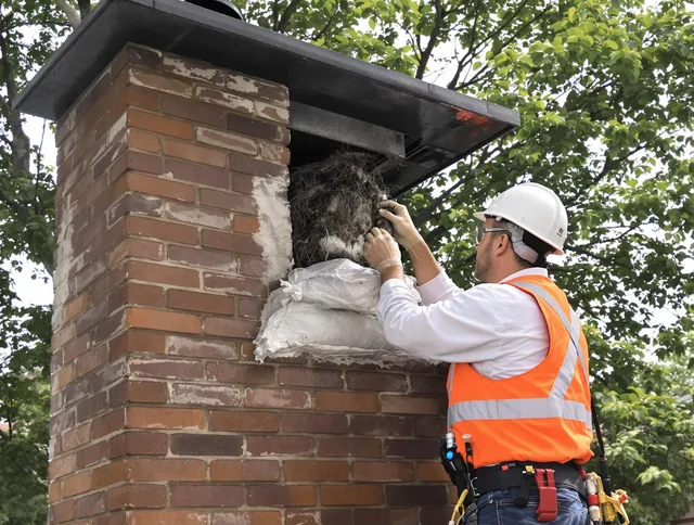 Humane removal of debris and animals by East Lyme Chimney Sweep in East Lyme, CT