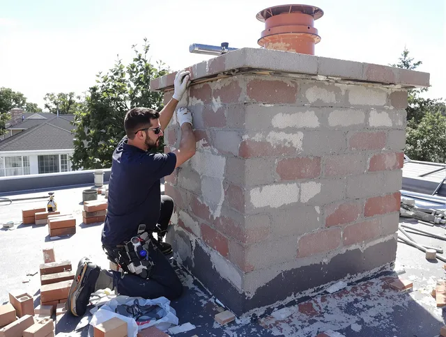 Advanced chimney repair process by East Lyme Chimney Sweep in East Lyme, CT