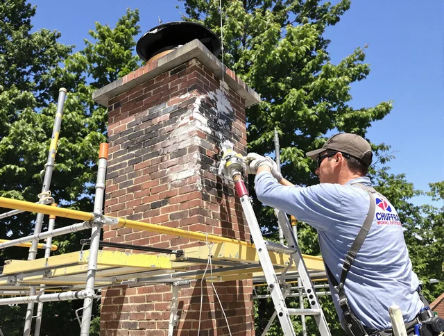 Structural chimney repair by East Lyme Chimney Sweep in East Lyme, CT