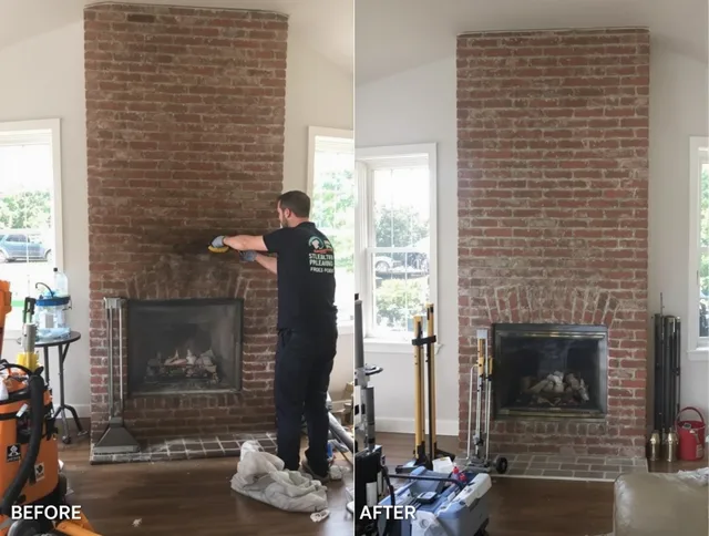 Finished chimney sweeping service by East Lyme Chimney Sweep in East Lyme, CT