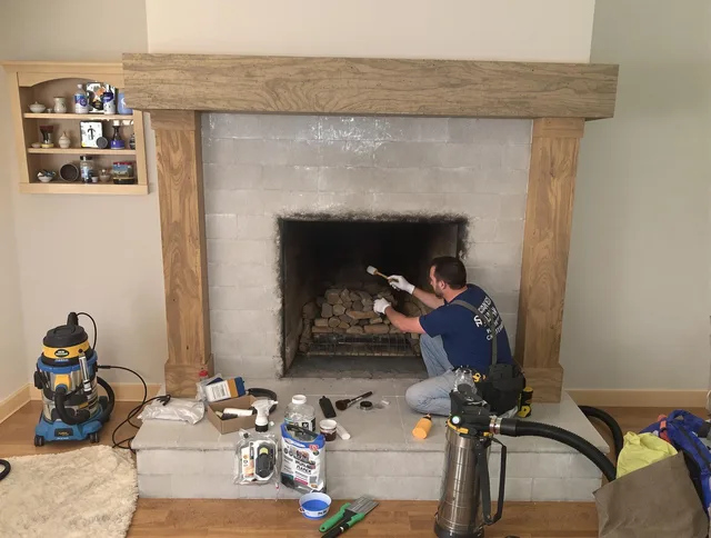 Detailed creosote removal process by East Lyme Chimney Sweep in East Lyme, CT