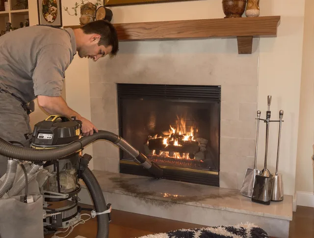 Routine fireplace upkeep by East Lyme Chimney Sweep in East Lyme, CT