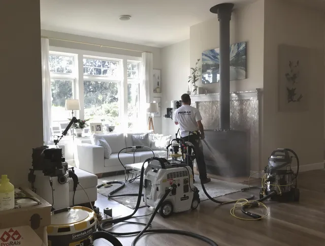 Soot removal service by East Lyme Chimney Sweep for a fireplace in East Lyme, CT