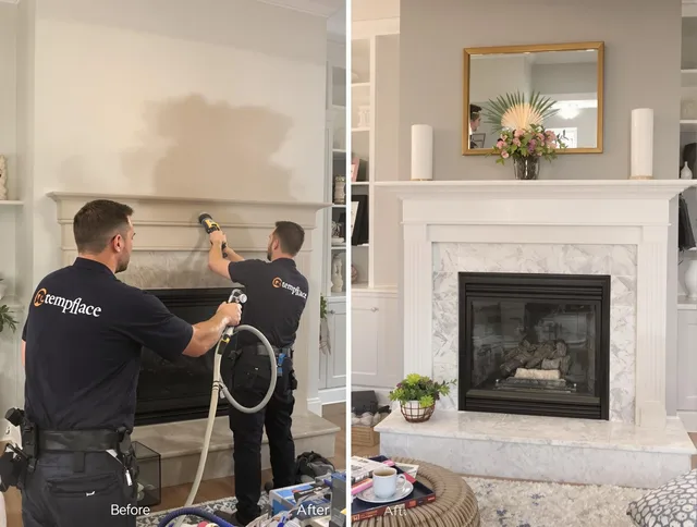 Professional soot removal by East Lyme Chimney Sweep team in East Lyme, CT